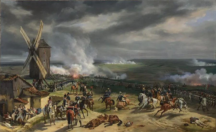 La carte Guerre de la première coalition