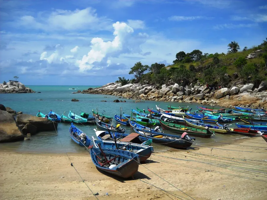 La carte Bangka