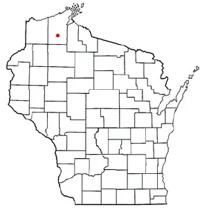 The Drummond, Wisconsin card