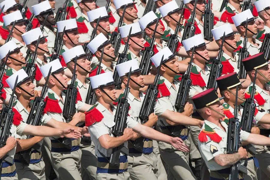 The French Foreign Legion card