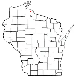The Saxon, Wisconsin card