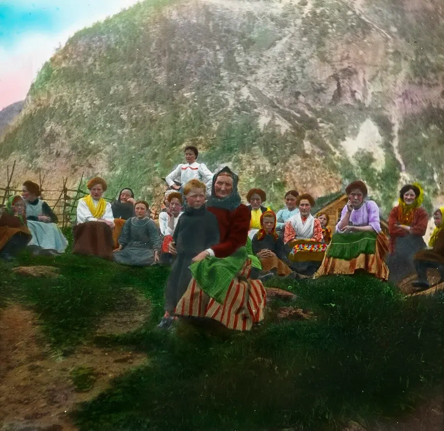 The Norwegians card