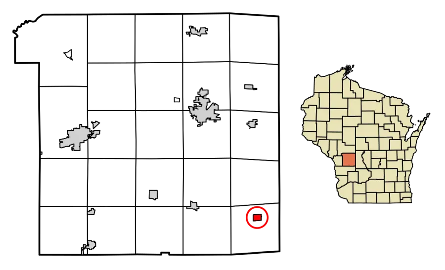 The Kendall, Monroe County, Wisconsin card