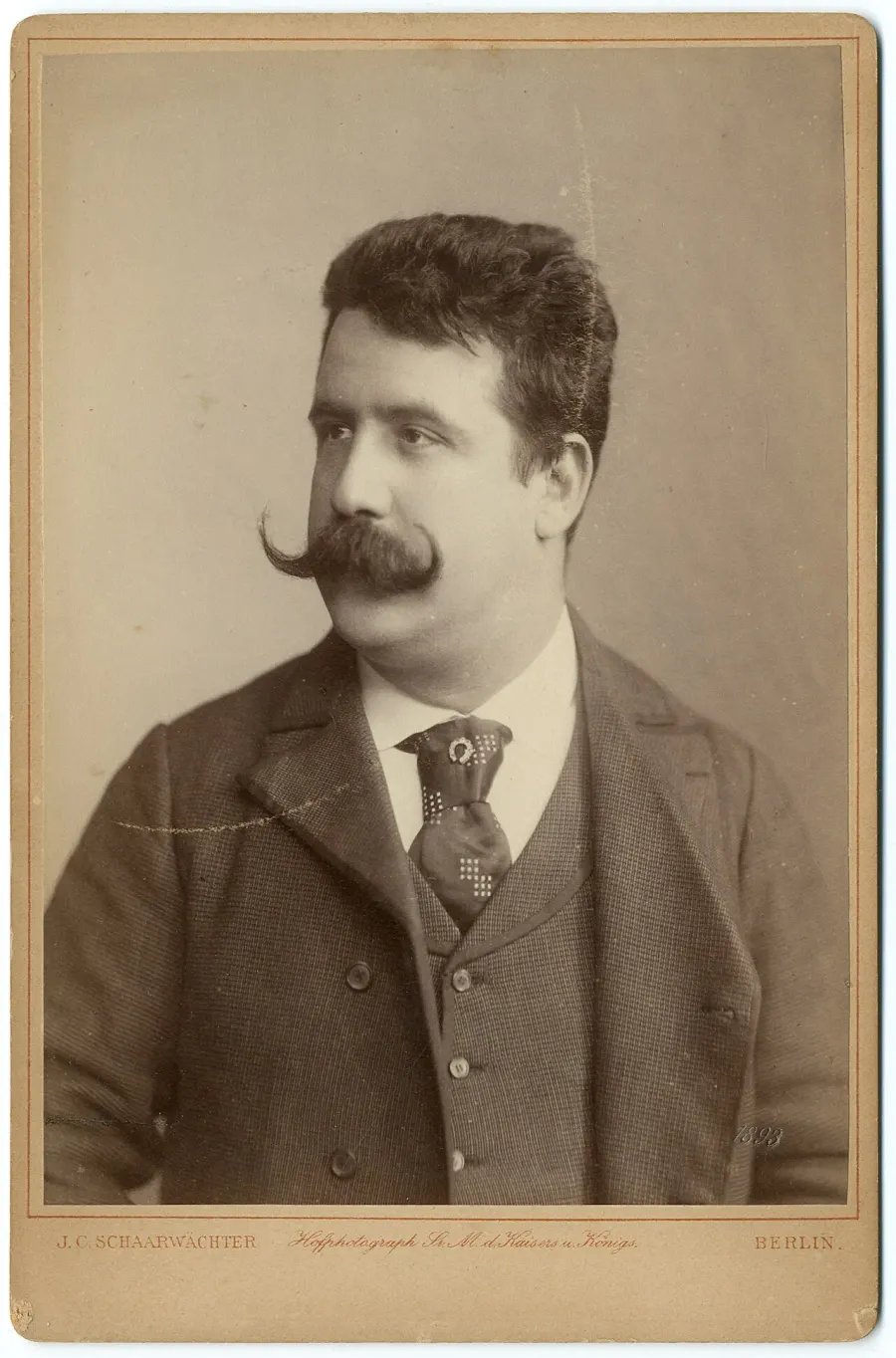 La carte Ruggero Leoncavallo