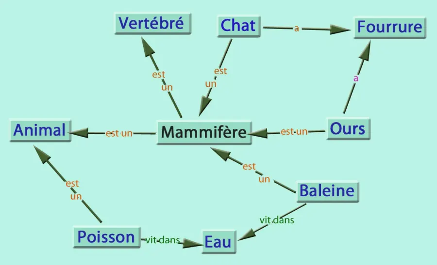 La carte Recherche sémantique