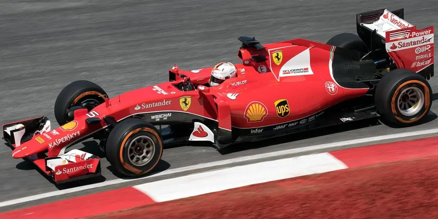 The Ferrari SF15-T card