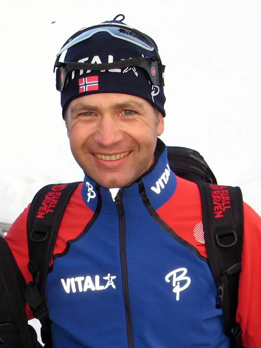 The Ole Einar Bjørndalen card