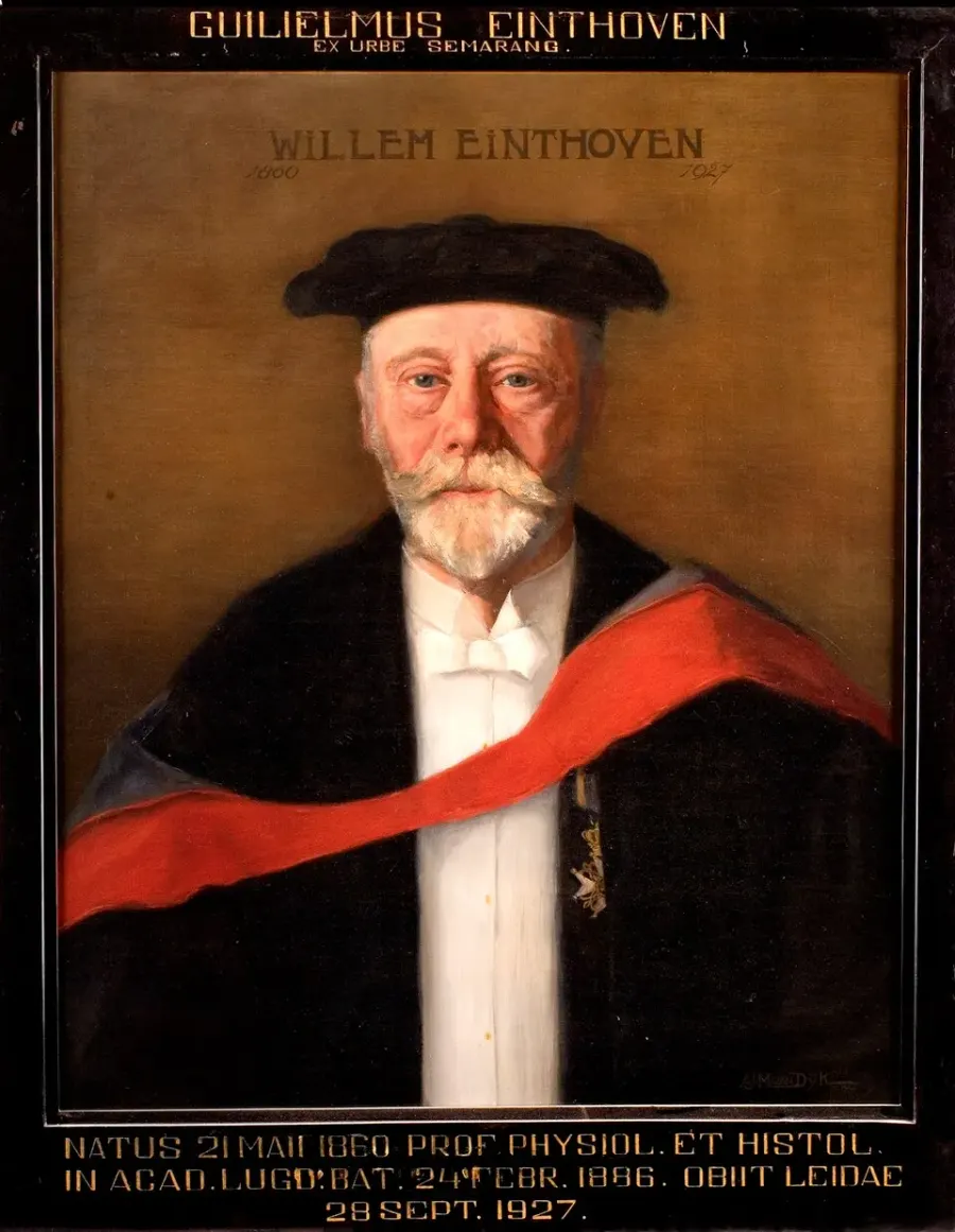 The Willem Einthoven card