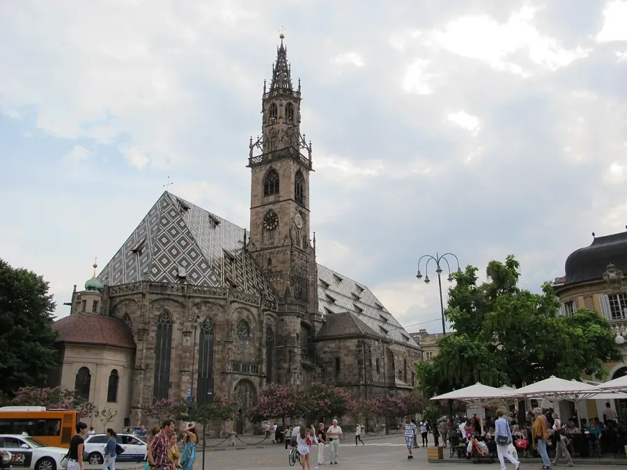 La carte Cathédrale de Bolzano