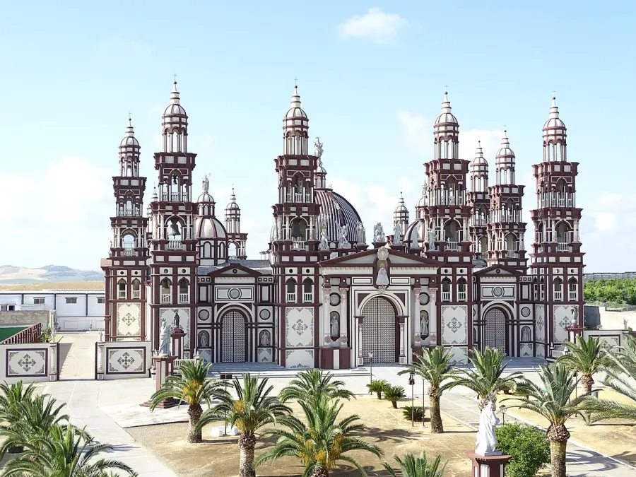 La carte Église chrétienne palmarienne des Carmélites de la Sainte-Face