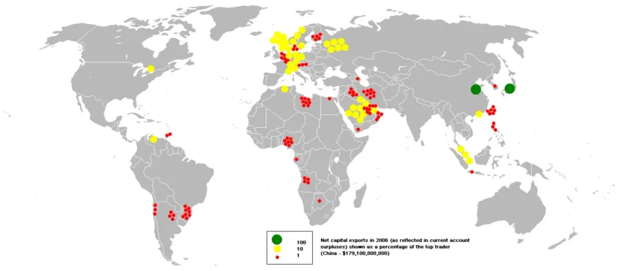 La carte Capital financier