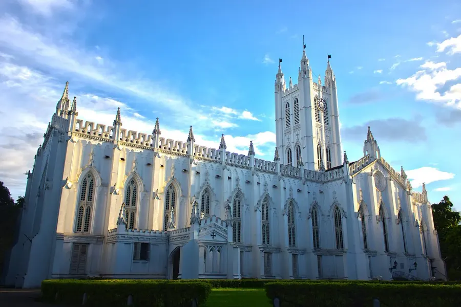 The St. Paul's Cathedral, Kolkata card