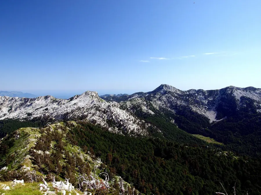 La carte Alpes dinariques