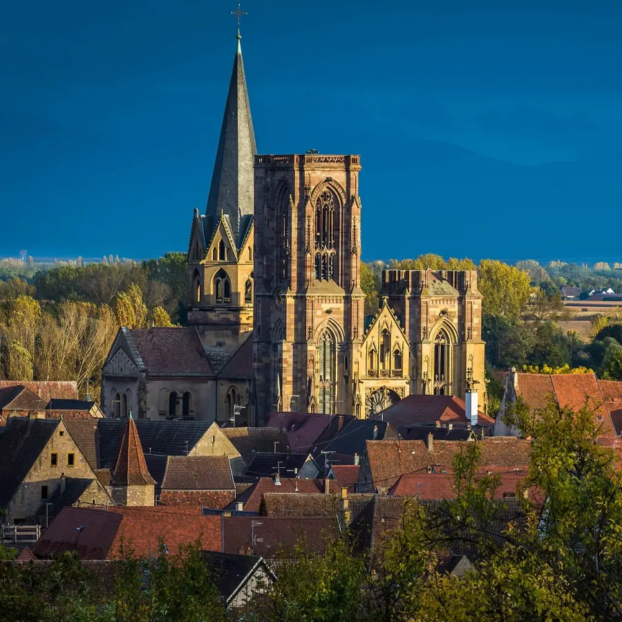 La carte Église Notre-Dame-de-l'Assomption de Rouffach
