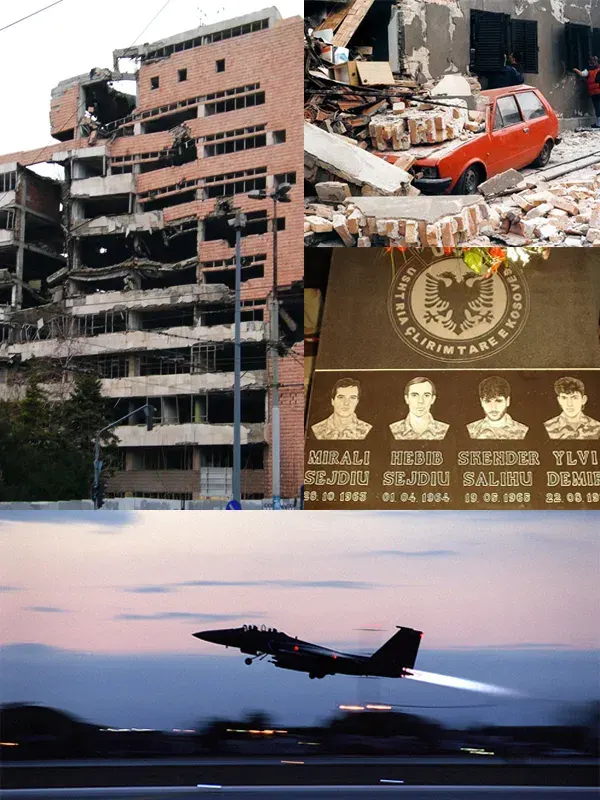 The Kosovo War card