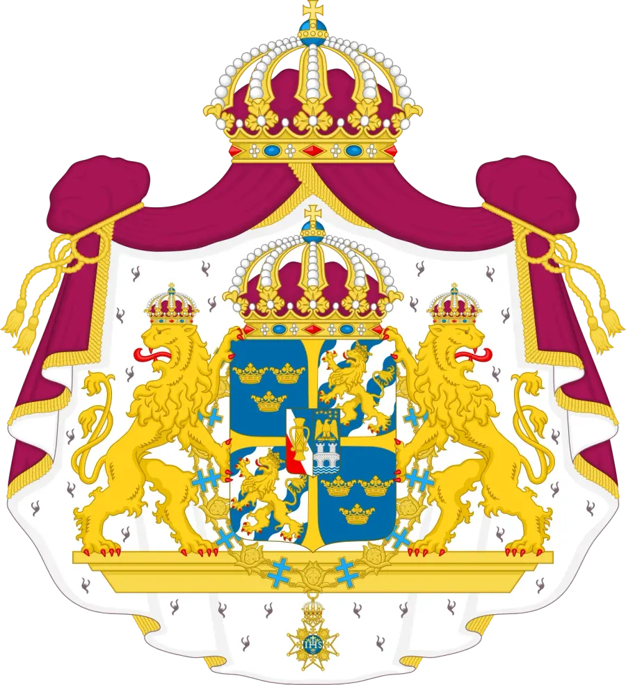 La carte Armoiries de la Suède