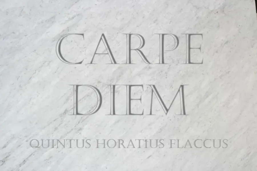 La carte Carpe diem