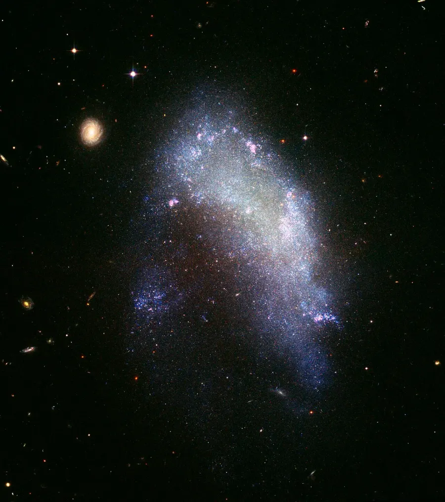 La carte Galaxie irrégulière