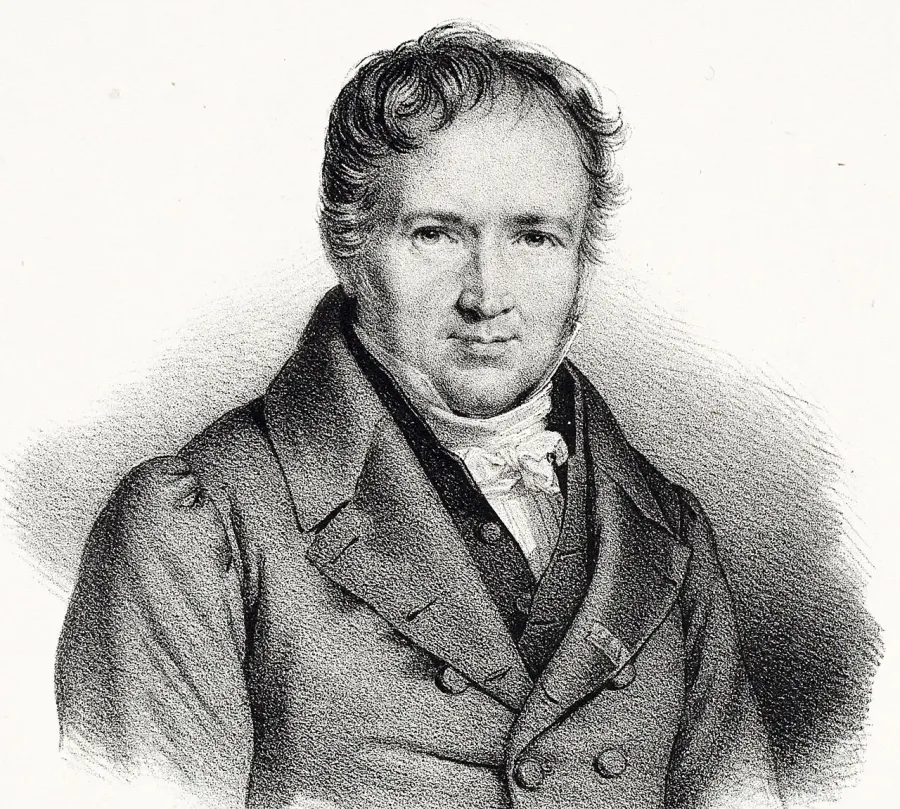 La carte Siméon Denis Poisson