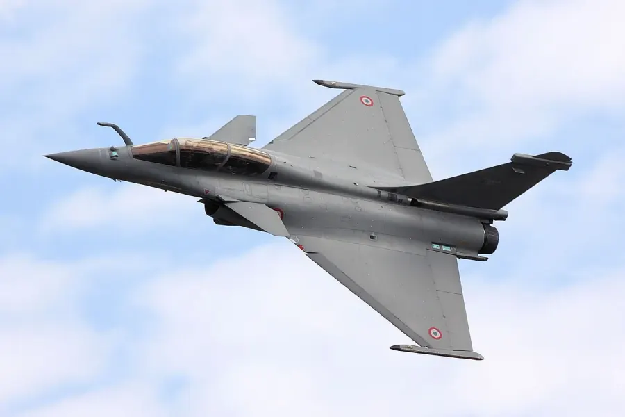 La carte Dassault Rafale