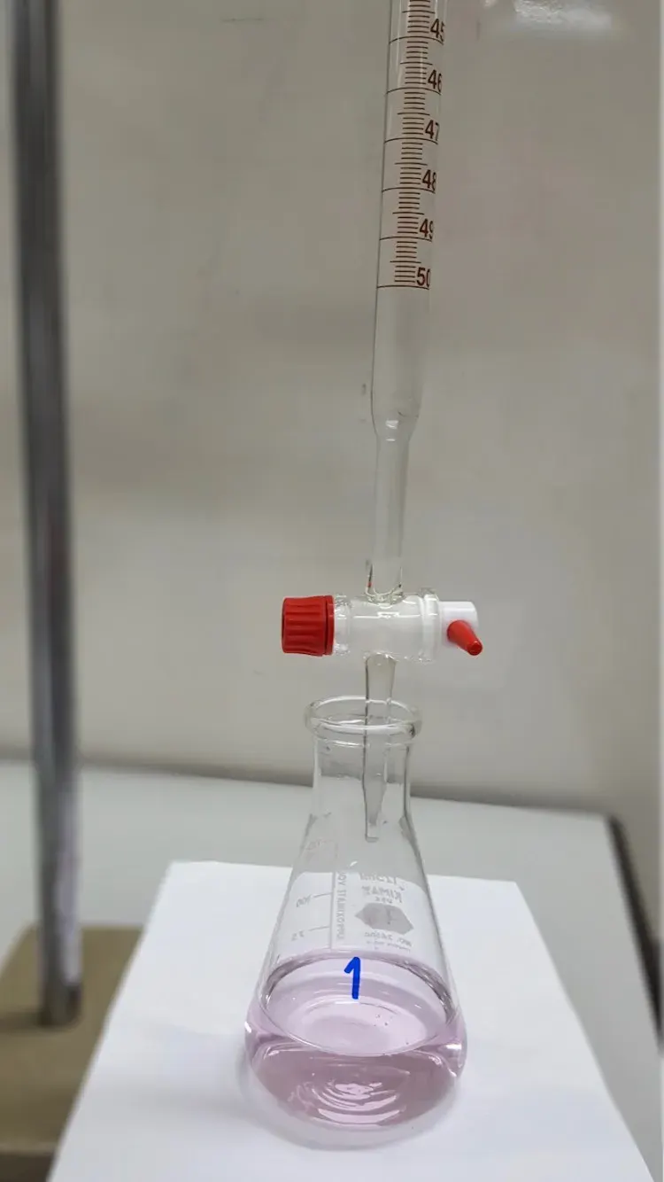 The Titration card