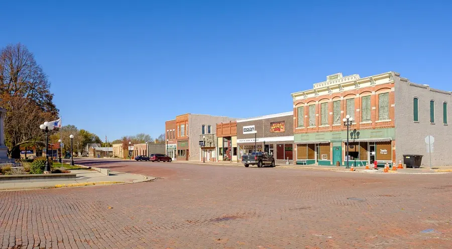 The Mount Ayr, Iowa card
