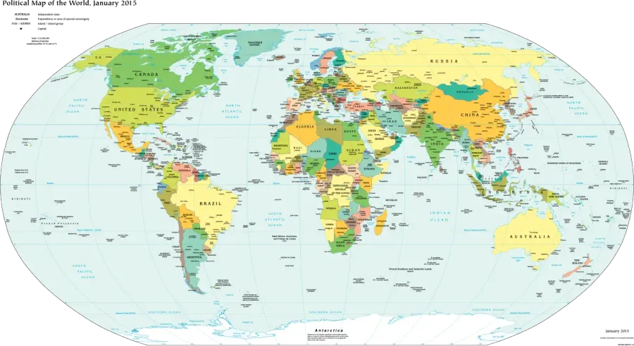 The Political geography card