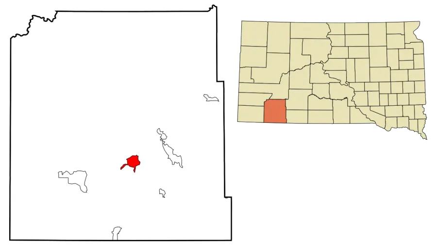 La carte Manderson‑White Horse Creek