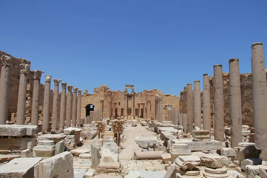 The Leptis Magna card