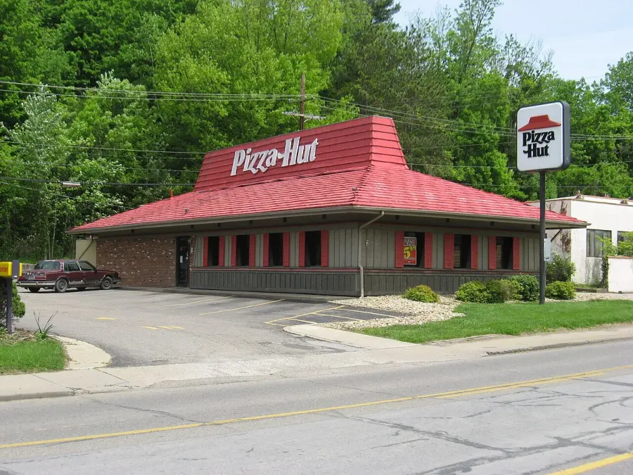 La carte Pizza Hut