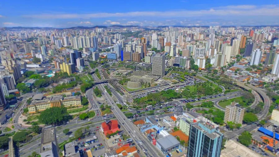 La carte Santo André