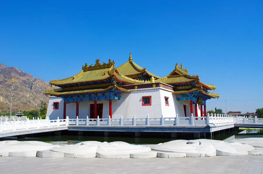The Meidaizhao Monastery card