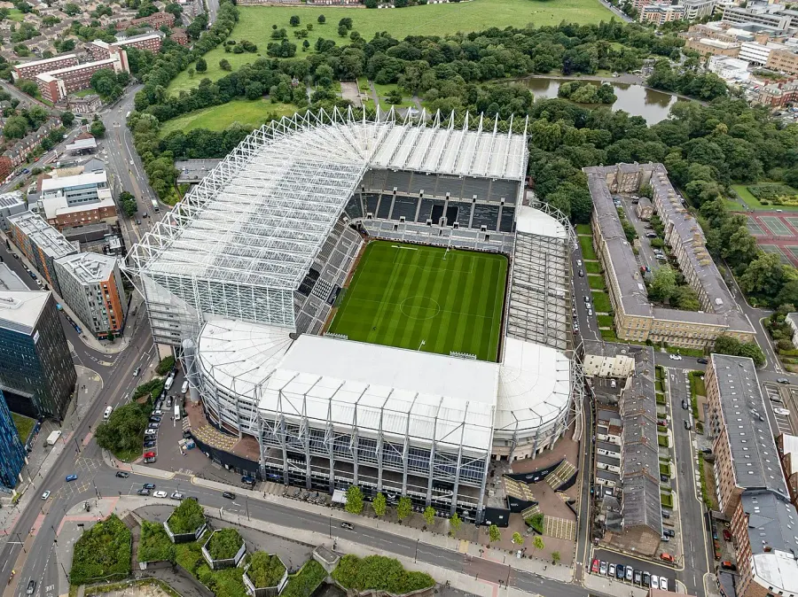 The St James' Park card