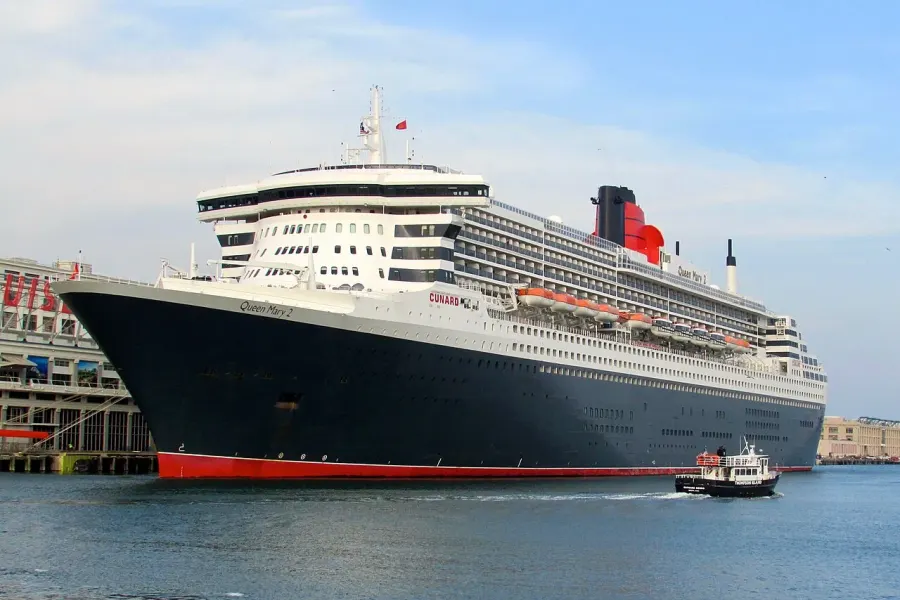 La carte Queen Mary 2