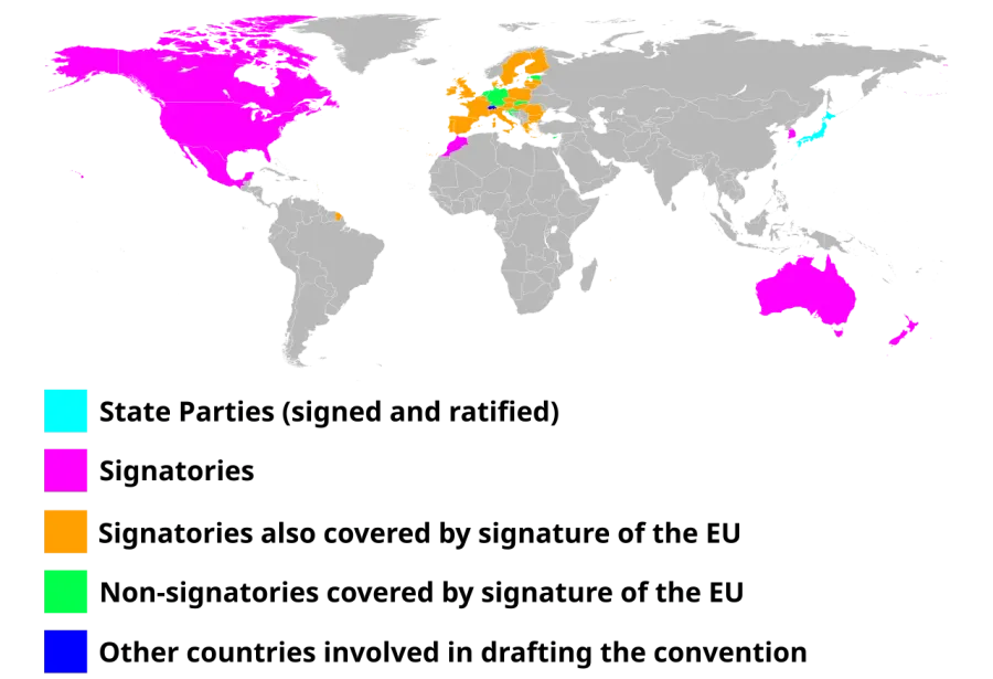 La carte Accord commercial anti-contrefaçon