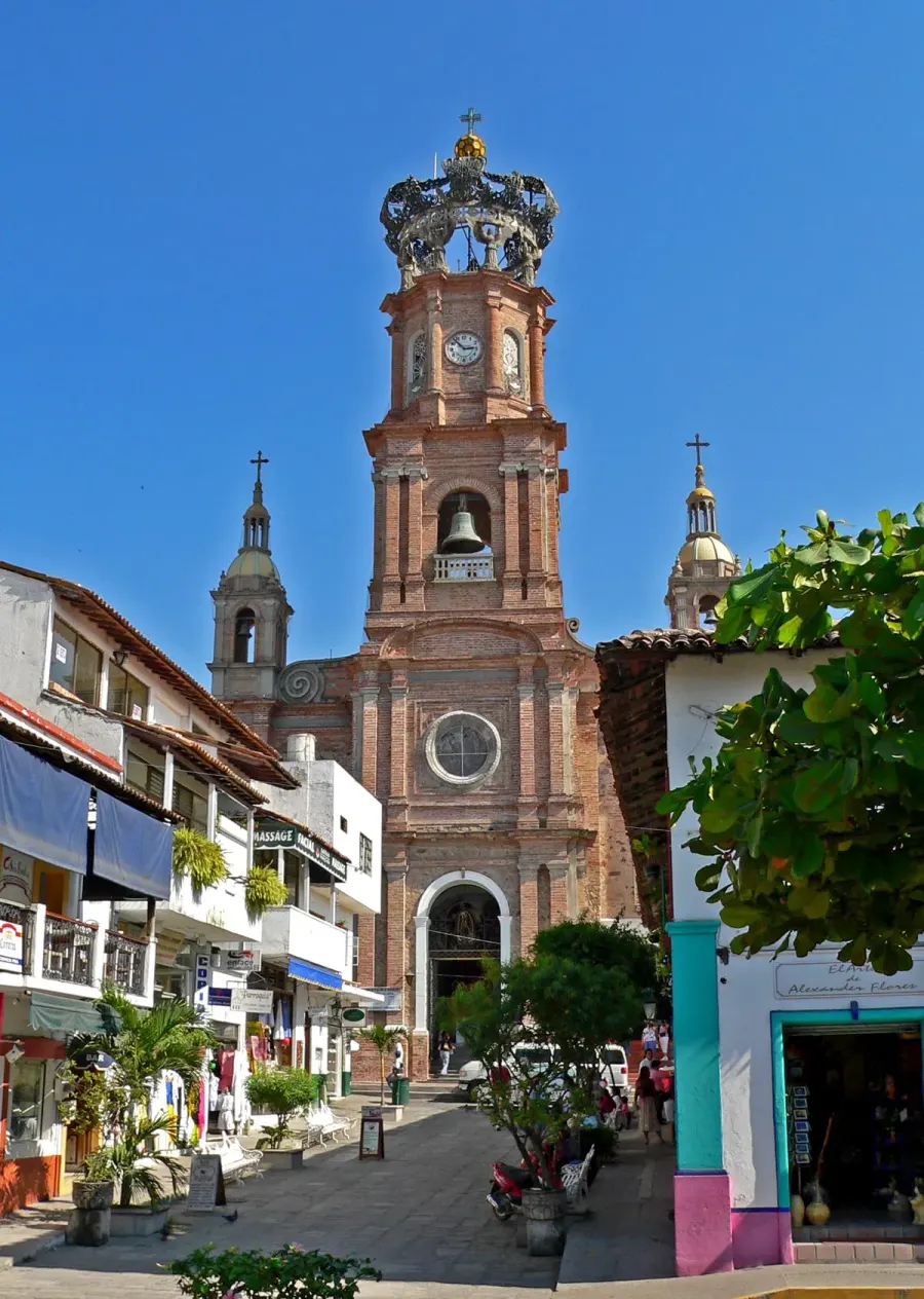 La carte Église Notre-Dame-de-Guadalupe de Puerto Vallarta