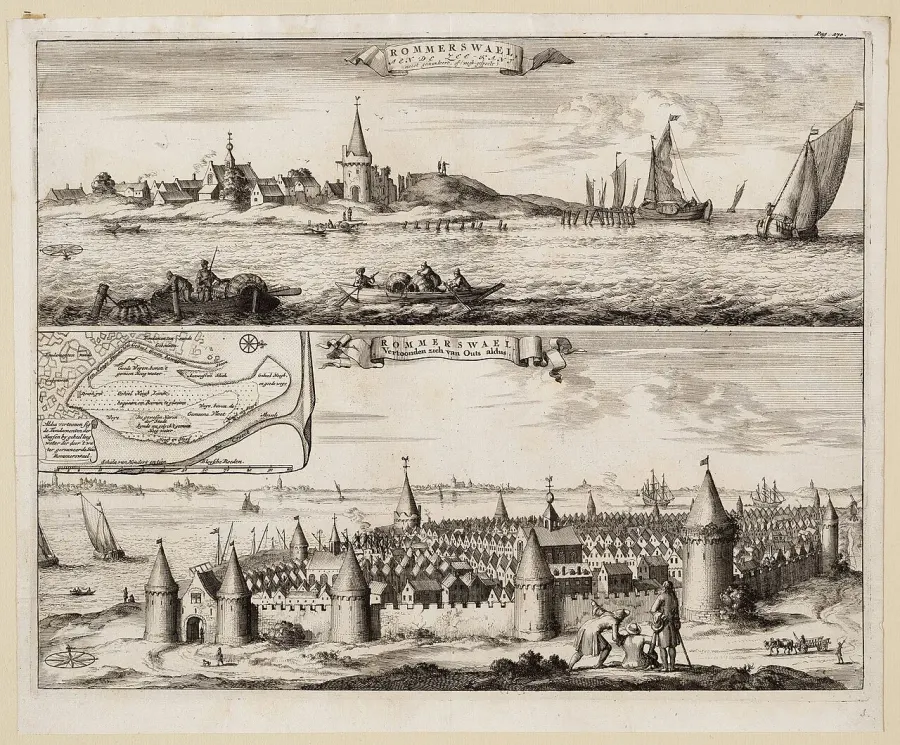La carte Années 1530