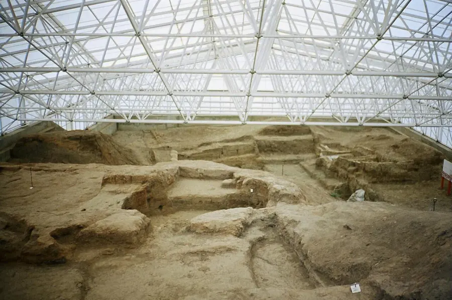 La carte Çatal Höyük
