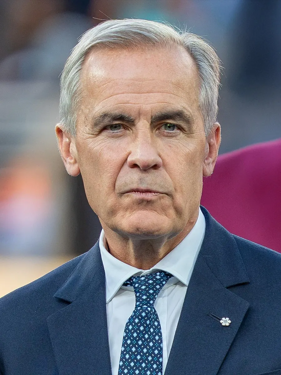 La carte Mark Carney