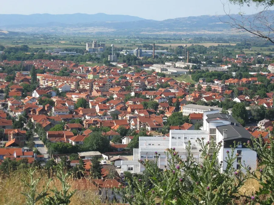 La carte Leskovac