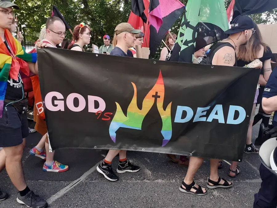 The God is dead card