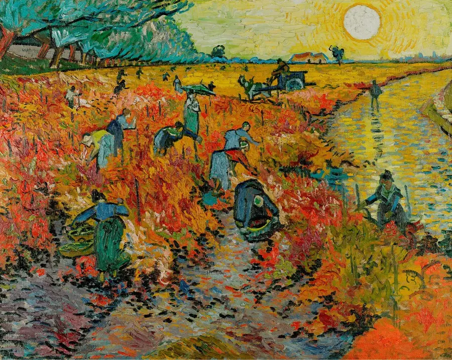 La carte La Vigne rouge