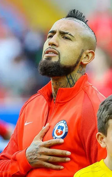 La carte Arturo Vidal