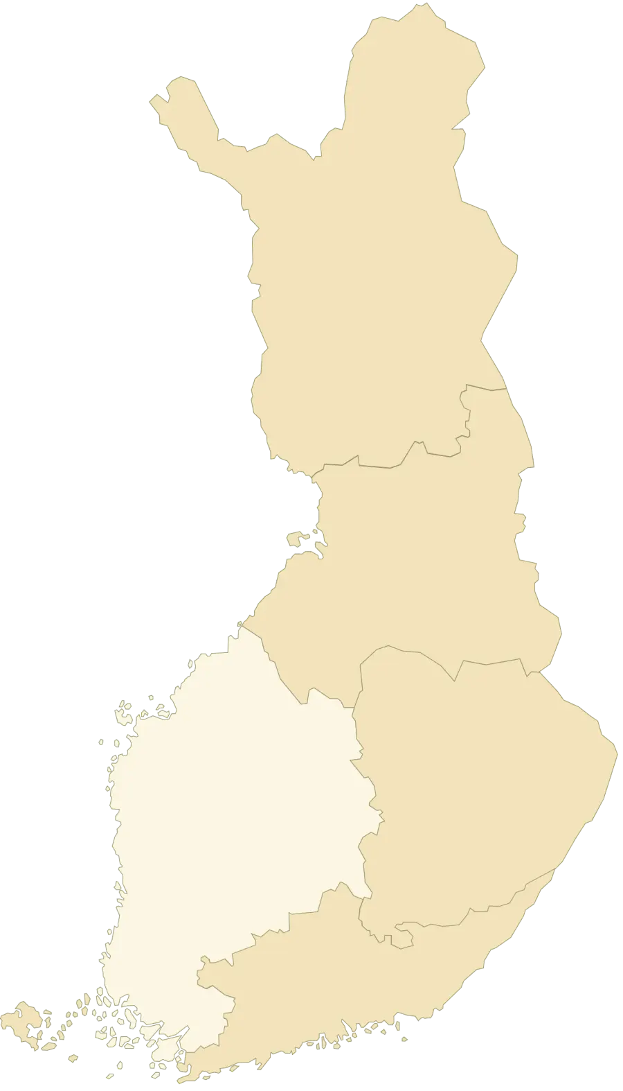 The Western Finland Province card