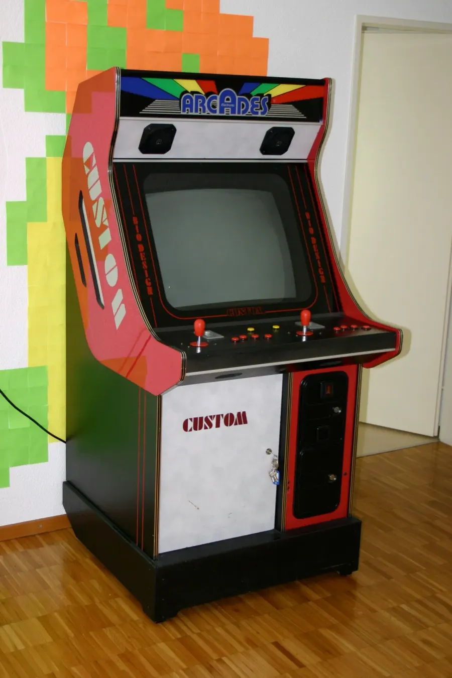 The Arcade video game card