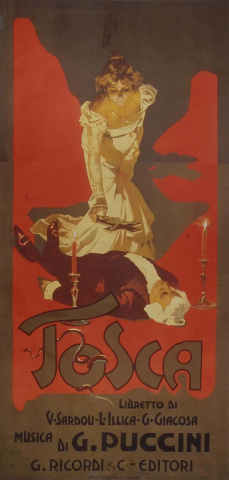 La carte Tosca