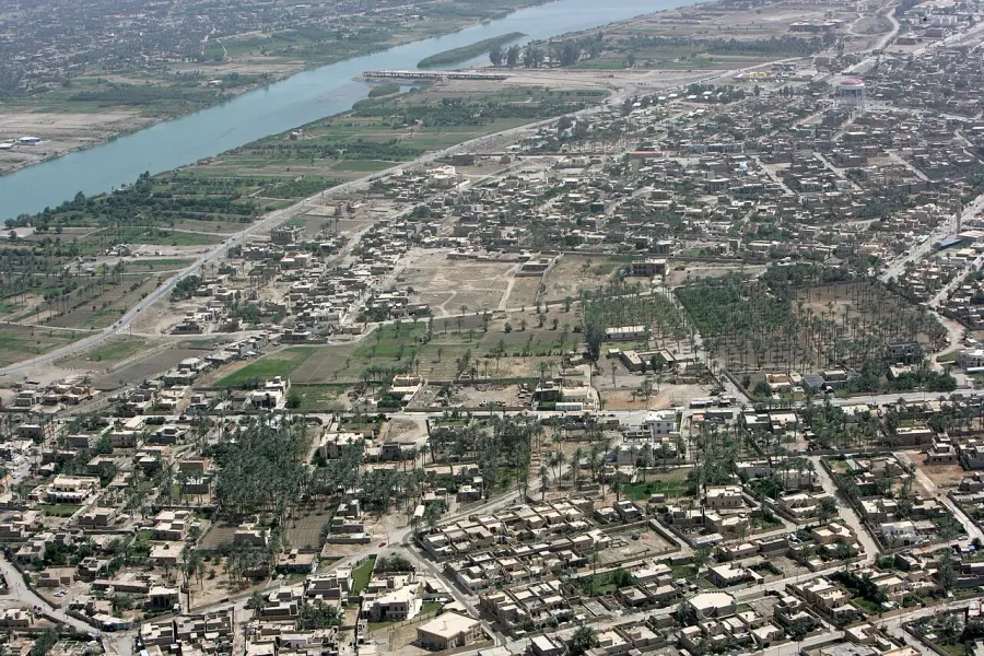 La carte Ramadi
