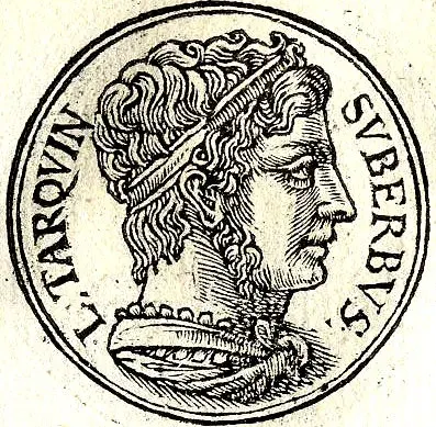 The Lucius Tarquinius Superbus card