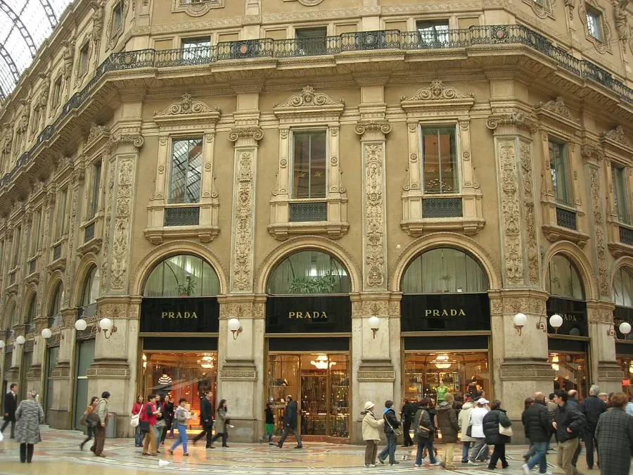 La carte Prada