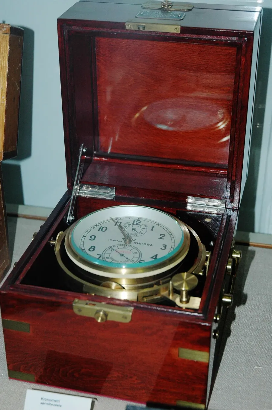 The Chronometer watch card
